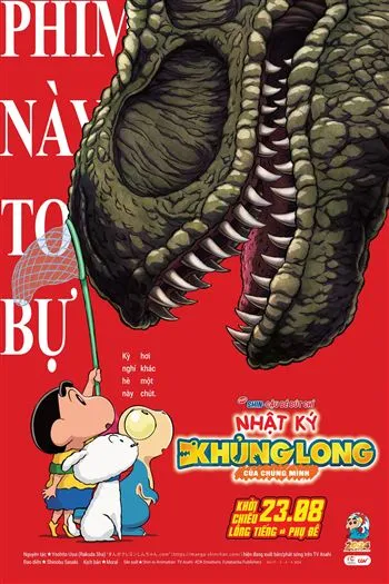 Shin Cậu Bé Bút Chì Nhật Ký Khủng Long Của Chúng Mình